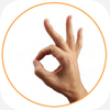 Mano realizando el simbolo de Ok